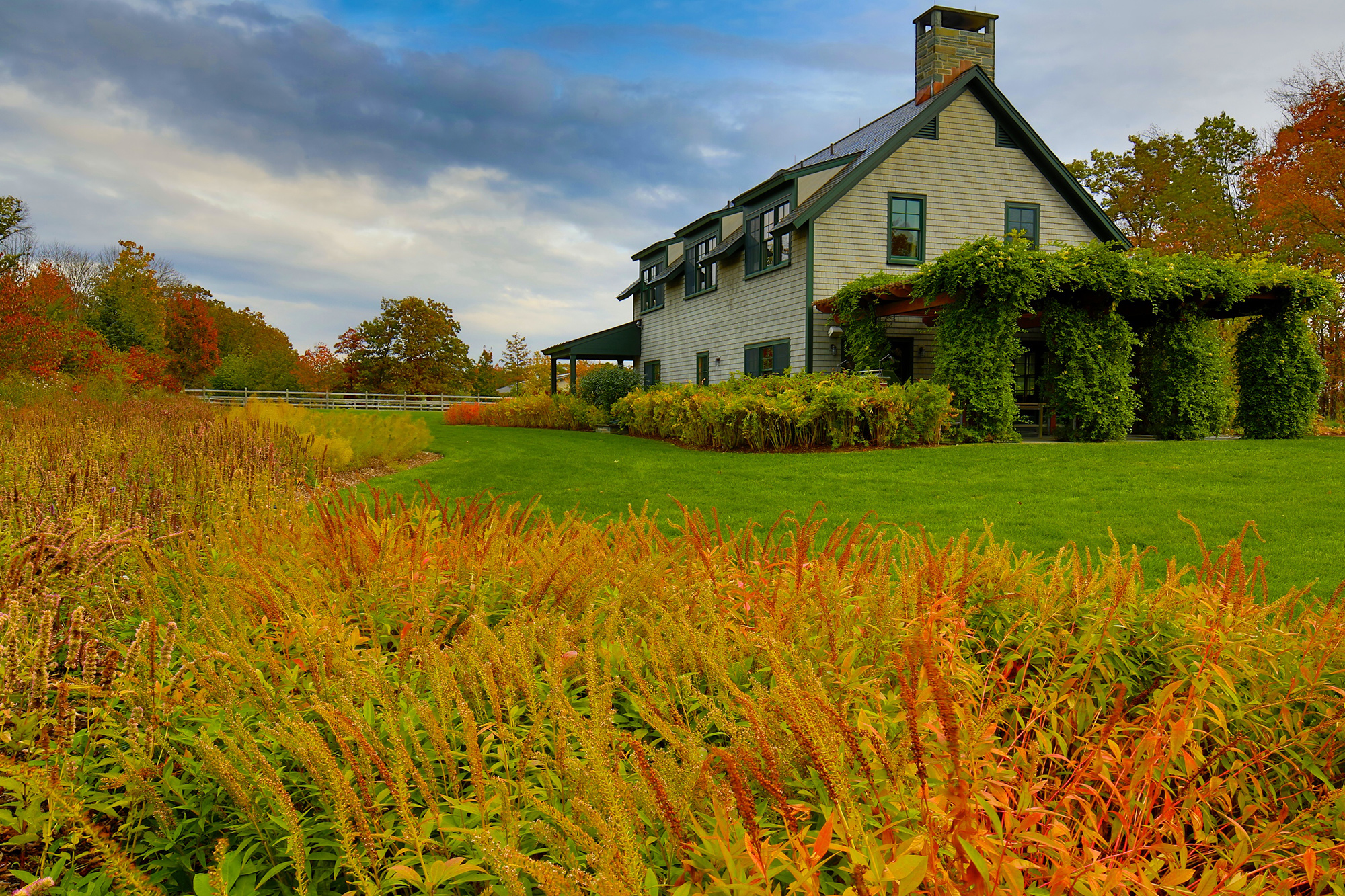 Equestrian Farm - An equestrian landscape design for this NJ home